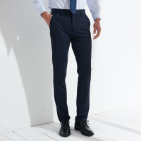 诺帝卡/Nautica经典款商务百搭西裤舒适合身男士长裤