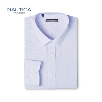 nautica时尚舒适透气男士长袖衬衫