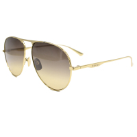 GUCCI/古驰 典雅奢华系列隽永雅士飞行员款商务旅行版俊朗男士太阳镜GG0334S意大利进口适合亚洲人士