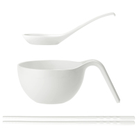 MINISO名创优品密胺食趣三件套（白色）