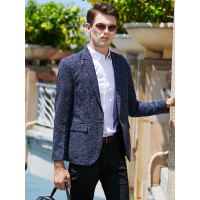 JOW乔沃男式休闲修身西服