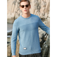 JOW乔沃秋季男式时尚针织打底衫毛衣