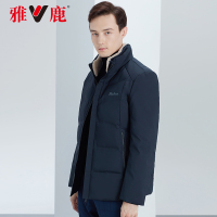 雅鹿反季特卖羽绒服男士冬季2019新款加厚冬装工装连帽外套男潮y