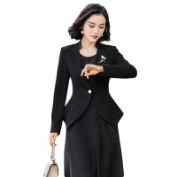 罗蒙女士西装外套2019秋季新品休闲小西装外套女春秋女式女服上衣_vBPRp8