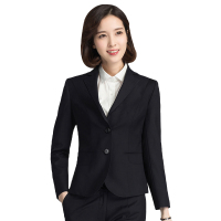 罗蒙女士西服套装韩版修身正装商务职业装女式工作服西装OL通勤_PXNUQ1