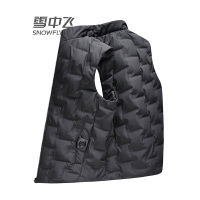 雪中飞男羽绒马甲反季正品特卖短款轻薄休闲男士坎肩鸭绒背心马甲