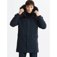 雪中飞新款男士羽绒服连帽羽绒服时尚修身羽绒外套 X90141487FSN8056