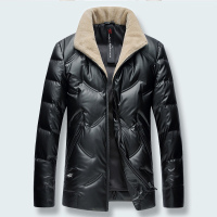 雪中飞男士羽绒服短款秋冬季修身加厚新款中青年保暖防寒外套