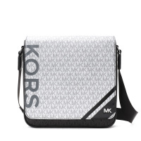 MK Jet Set Mens 邮差包 中号 印花LOGO款 26.5x27x7CM