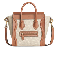 【预定】CELINE/思琳 Luggage 笑脸拼接手拎包 Nano 18924