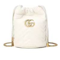 【预定】GUCCI GG Marmont 水桶包 迷你 575163 19*17CM