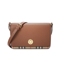 预订BURBERRY Vintage 格纹斜挎包 小号21x12.5x4.5CM