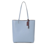 COACH\蔻驰 购物袋 C挂坠粒面皮 单肩包 35*38*11CM