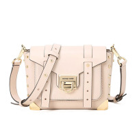 MICHAEL KORS MK Manhattan锁扣口盖包 单肩斜挎包30T9GNCM1L 金扣