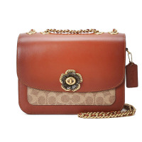 COACH 蔻驰 经典标志帆布MADISON 女士斜挎包 单肩包 C0827