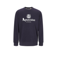 雅格狮丹 AQUASCUTUM 男士卫衣 LOGO印花棉质QMFOO2L0