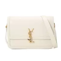 YSL 圣罗兰 SOLFERINO 口盖包中号 字母LOGO光面皮634305