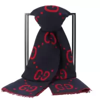 GUCCI 围巾 大G双G提花款