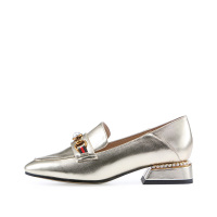 HARSON/哈森 春季金属饰扣乐福女鞋HS86301