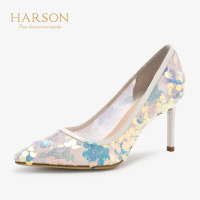 HARSON/哈森 春季亮片晚宴女鞋HS90902