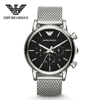 阿玛尼(EMPORIO ARMANI)手表男士石英个性简约时尚男表 AR1811