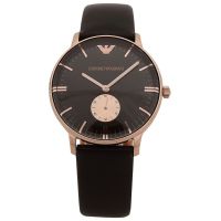 阿玛尼ARMANI手表男表 时尚皮带石英男士手表 AR0383