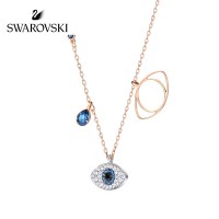 SWAROVSKI 施华洛世奇 可儿同款恶魔之眼项链 时尚气质女短款【断货王】5172560