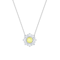 Swarovski 施华洛世奇太阳图案雅致光韵女士项链 锁骨链 吊坠情人节礼物 镀白金色项链 5459588