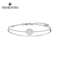 SWAROVSKI 施华洛世奇圆牌手环 白金 5389044