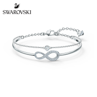 SWAROVSKI永恒爱意 手镯 镀白金 5520584