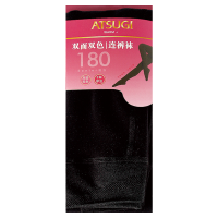 日本厚木 ATSUGI 180D相当【里起毛】 双面双色 加厚 秋冬保暖 基础打底 连裤袜 BT1802W