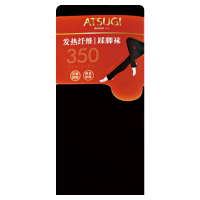 日本厚木 ATSUGI 350D相当【里起毛】 吸湿发热 踩脚无痕 发热纤维 加绒加厚秋冬踩脚袜 BT1808W