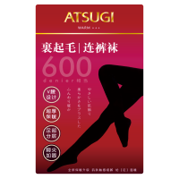 日本厚木 ATSUGI 600D相当【里起毛】 V腰设计 高弹面料 不易起球 加绒加厚秋冬踩脚袜 BT1811W