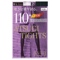 日本进口 厚木 ATSUGI 【两双装】 110D 远红外线 塑型发热 春秋款丝袜连裤袜 FP11102PW