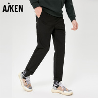 aiken/爱肯裤子休闲裤新款韩版潮流宽松长裤男