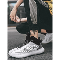 英伦班纳(ENLEN&BENNA)2019新款高帮男鞋韩版潮流男士运动休闲跑步篮球百搭冬季潮鞋