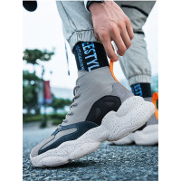 英伦班纳(ENLEN&BENNA)男鞋冬季2019新款百搭老爹鞋男ins潮鞋韩版男士运动鞋休闲鞋子男