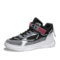 英伦班纳(ENLEN&BENNA）2020新款高帮男休闲时尚舒适男鞋春秋季男士运动鞋