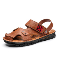 英伦班纳(ENLEN&BENNA)夏季百搭休闲男鞋韩版潮流镂空凉鞋套脚沙滩鞋大码懒人鞋