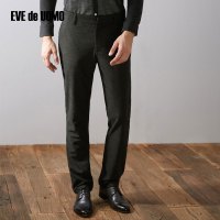 EVE de UOMO/依文男士秋季商务直筒休闲裤EB750743