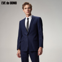 依文羊毛西服男新郎西服套装 伴郎服 秋冬新款西服正装EA780372