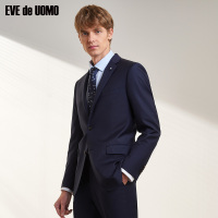 依文西服男商务 100%绵羊毛西服职业西装男EA590262