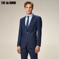 依文羊毛西服 网红小西服 秋冬新款休闲西装男套装EA780032