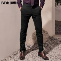 依文休闲裤男 秋季新款加厚男裤子 弹力休闲裤