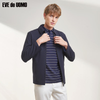 依文工装外套2019春季轻薄休闲夹克男老干部