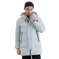 坦博尔2020年秋冬新款羽绒服男中长款保暖休闲保暖外套潮TA202683