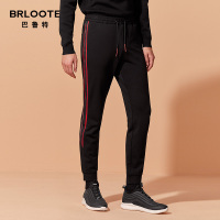 Brloote/巴鲁特男士针织弹力长裤 舒适透气抗皱时尚休闲裤 春秋装