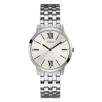 GUESS至臻至简复古大盘石英腕表+W1072G1