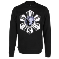 VERSACE VERSUS范思哲范瑟丝男士狮子头刺绣圆领长袖卫衣 BU90245 BJ10193 B700