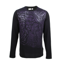 VERSACE COLLECTION 范思哲男士美杜莎头圆领长袖T恤衫 V800735 VJ00296 V1008